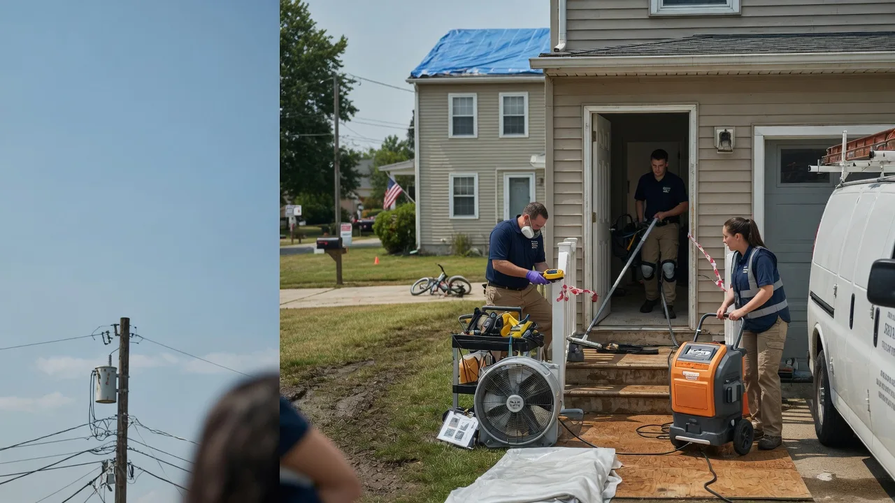 Water Damage Repair in Wales, ND near me